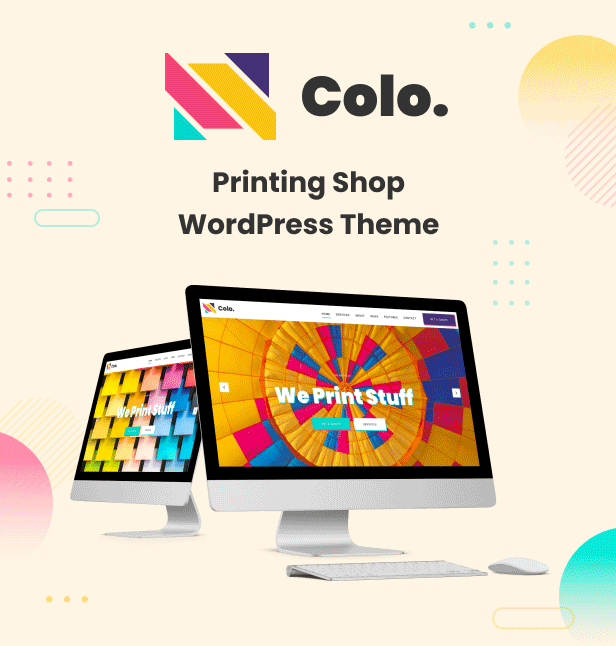 Colo - Printing Services WordPress Theme - 1